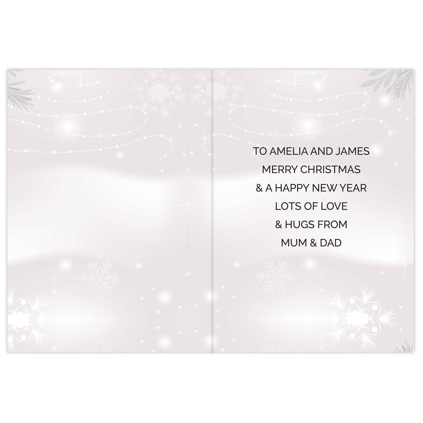 Personalised Christmas Snow Globe Card - image 5