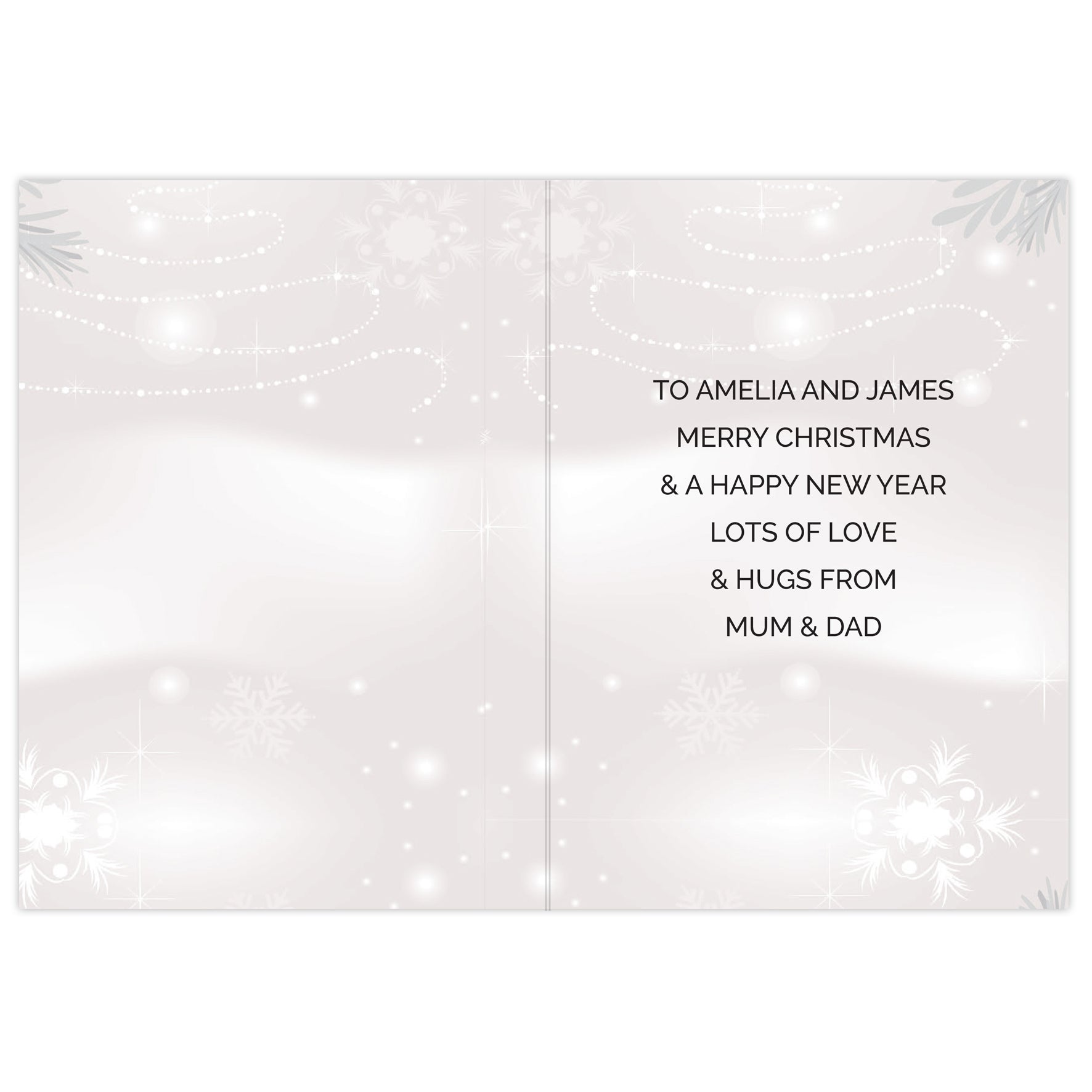 Personalised Christmas Snow Globe Card - image 5