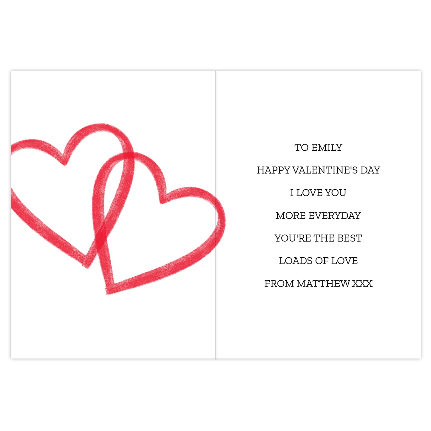 Personalised Our 1st Valentine's Day Card - image 3