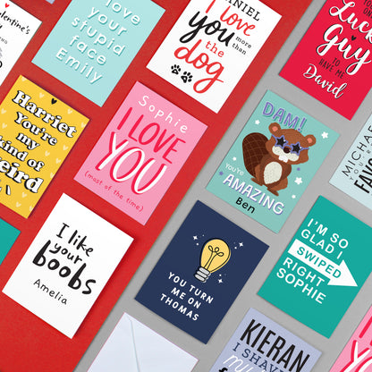 Personalised I Love You More than the Dog Card - image 6