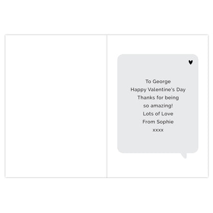 Personalised Love You Photo Upload Greeting Card - image 10