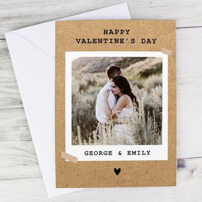 Personalised Rustic Polaroid Photo Upload Card - image 12