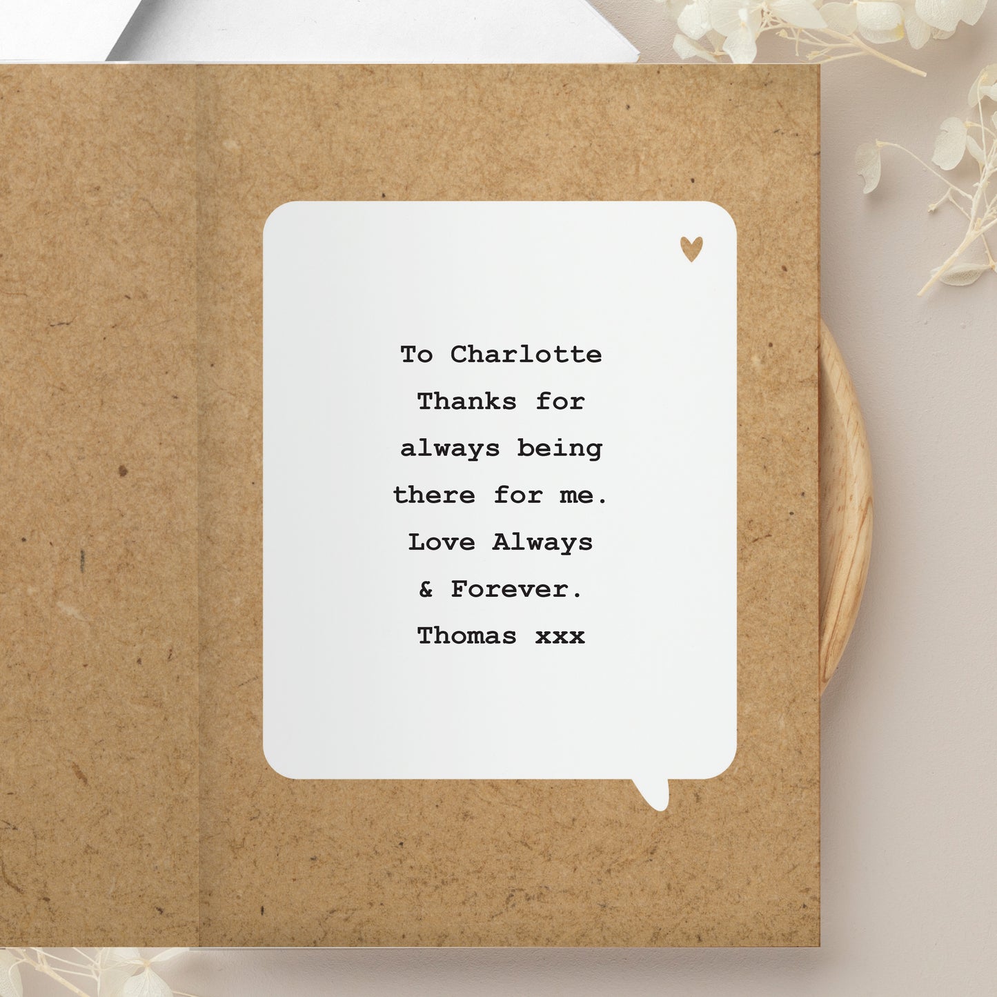 Personalised Rustic Polaroid Photo Upload Card - image 6