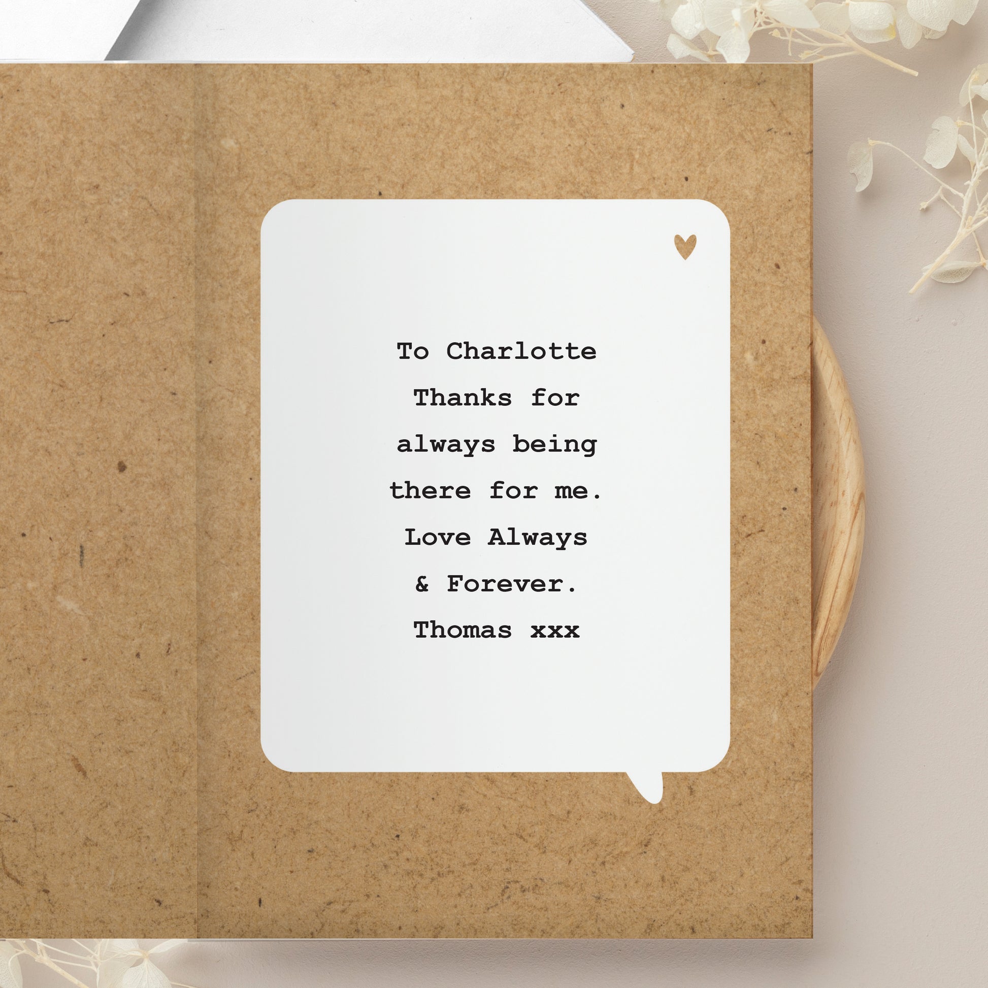 Personalised Rustic Polaroid Photo Upload Card - image 6