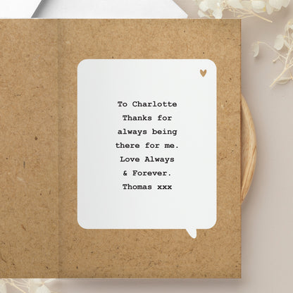 Personalised Rustic Polaroid Photo Upload Card - image 6