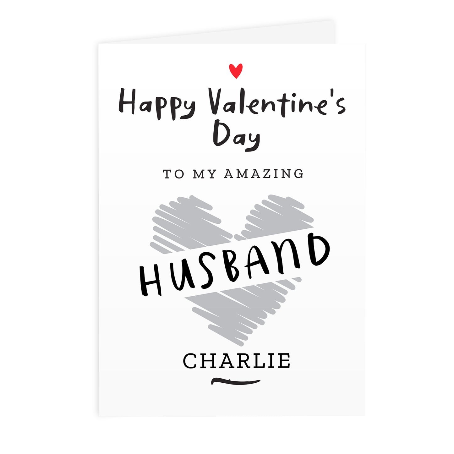 Personalised Happy Valentine's Day Card - image 2