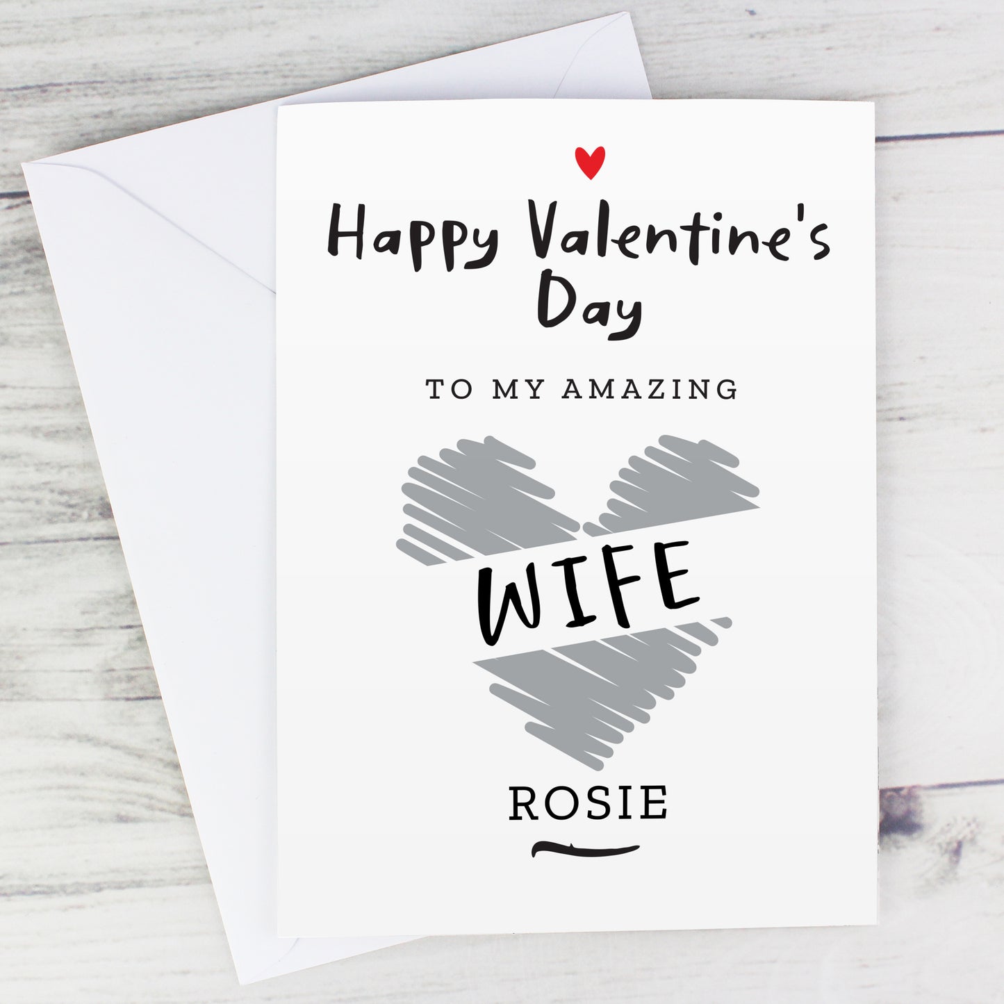 Personalised Happy Valentine's Day Card - image 5