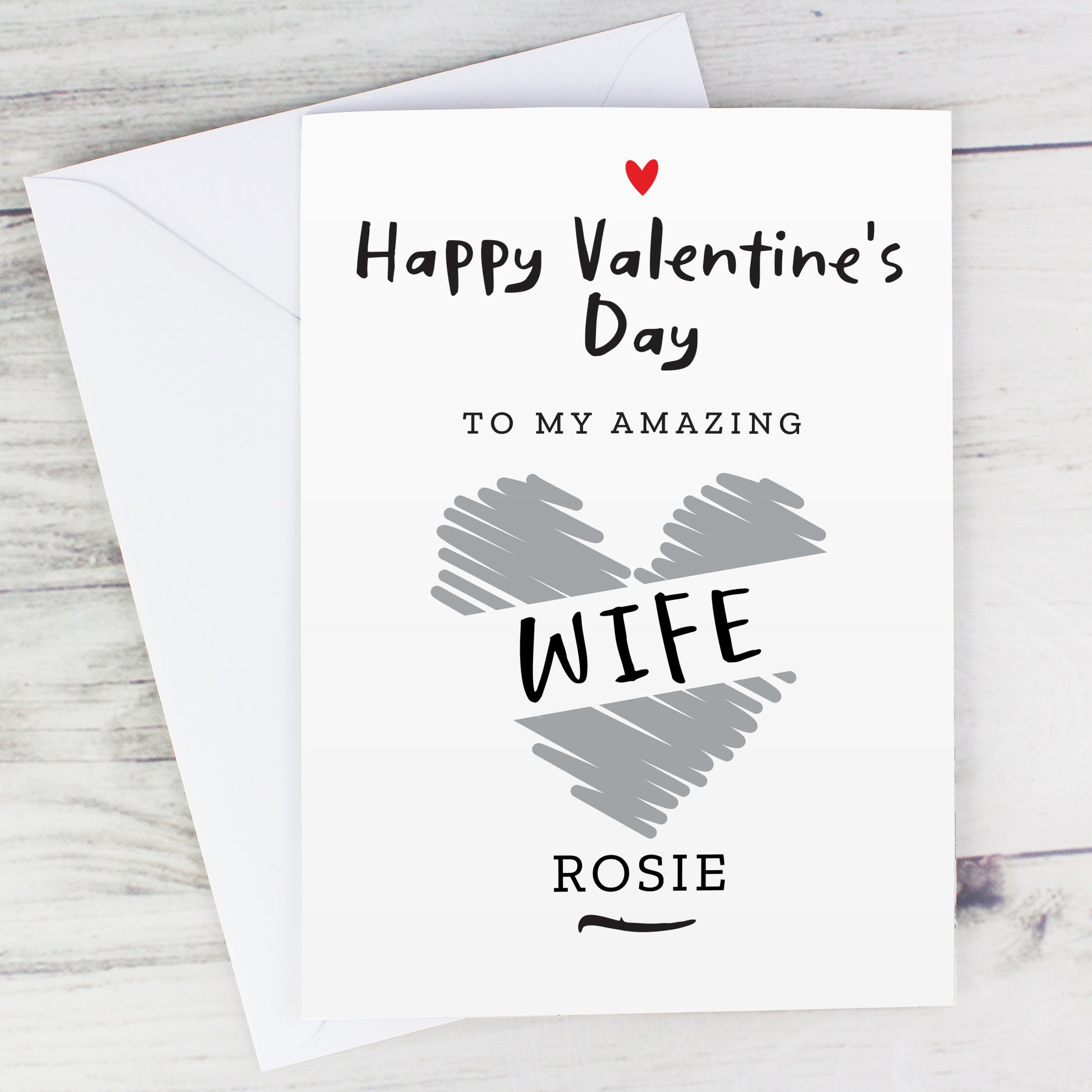 Personalised Happy Valentine's Day Card - image 5