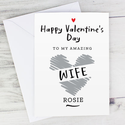 Personalised Happy Valentine's Day Card - image 5