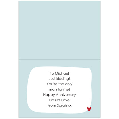 Personalised You're My Favourite Husband Card - image 3