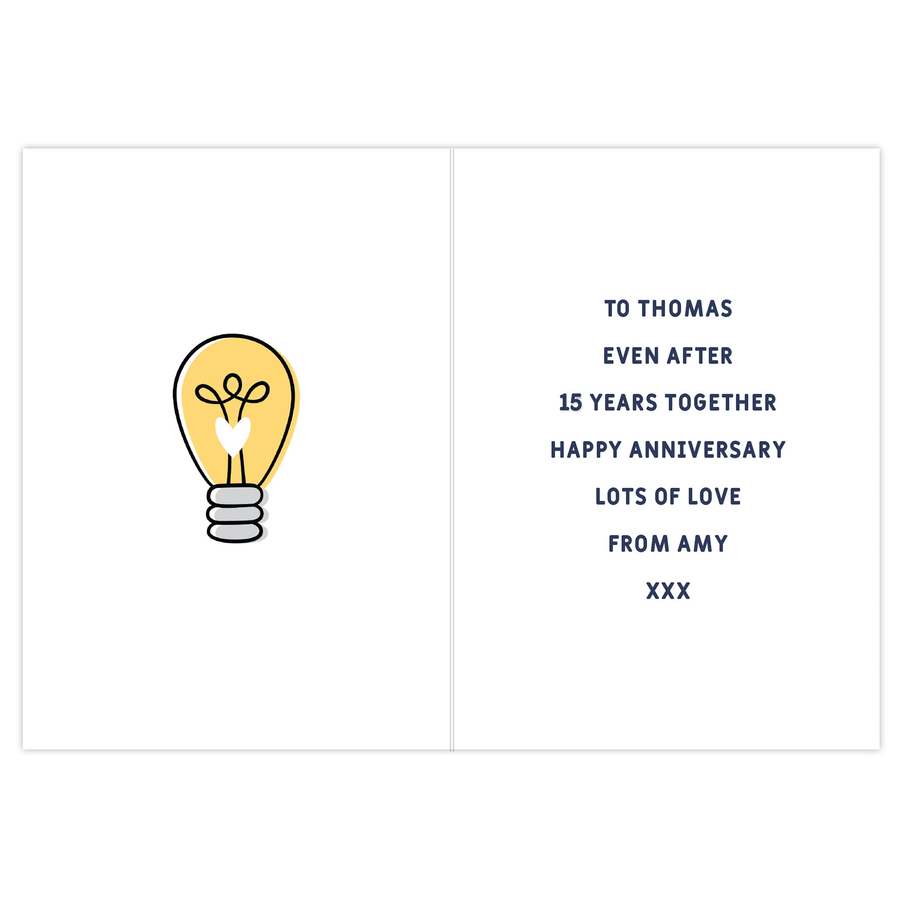 Personalised You Turn Me On Card - image 3