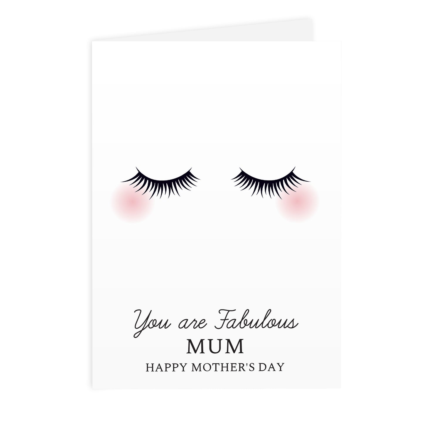 Personalised Eyelashes Card - image 2
