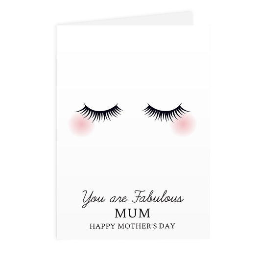 Personalised Eyelashes Card - image 2