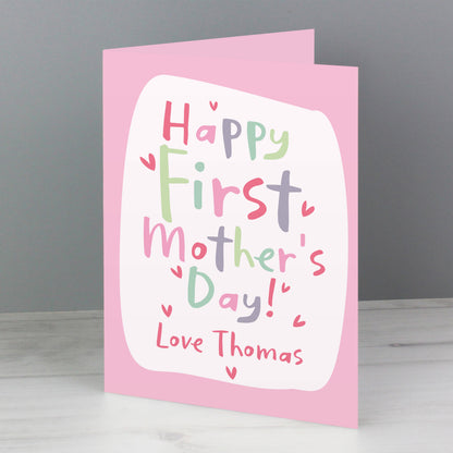 Personalised Happy First Mother's Day Card - image 4