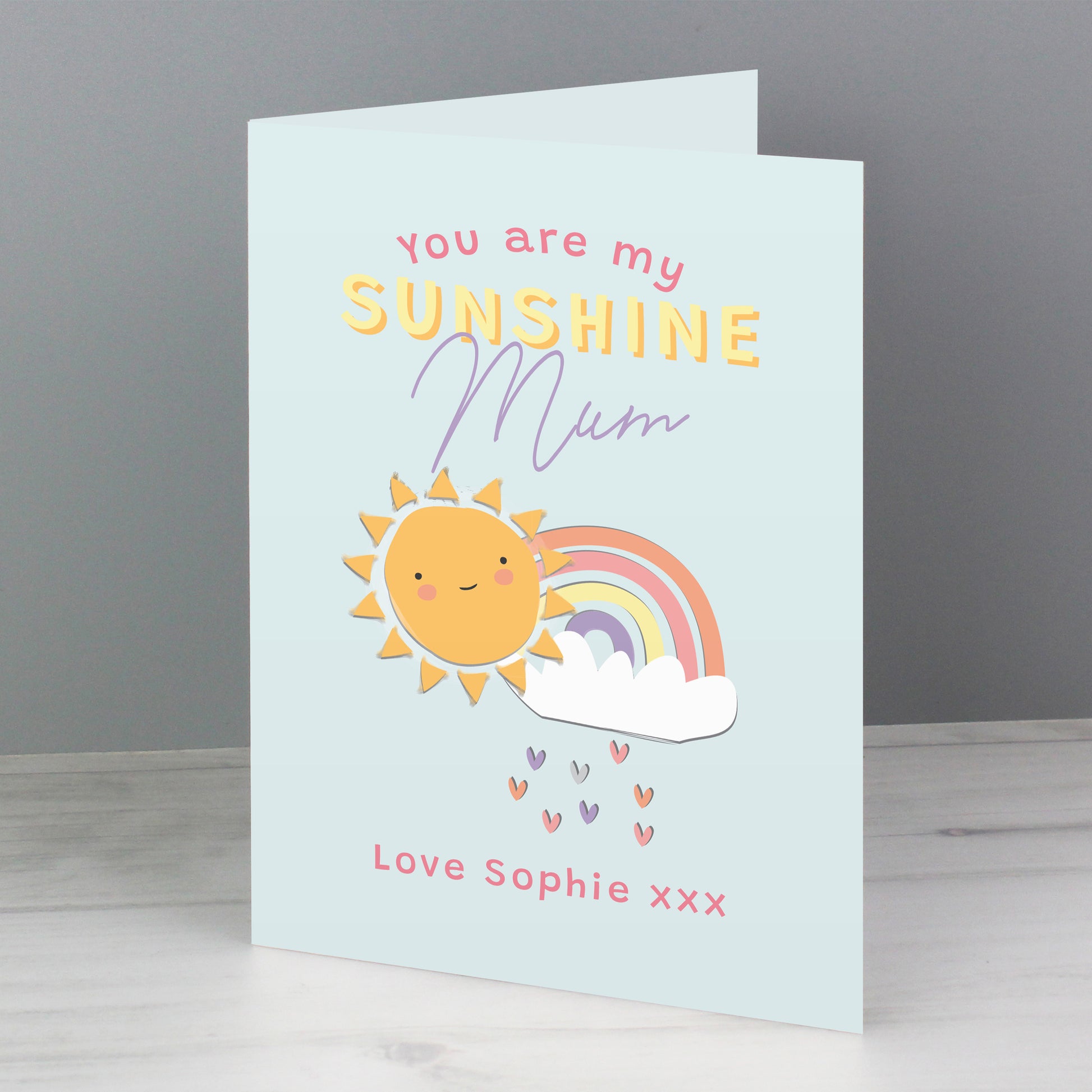 Personalised You Are My Sunshine Card - image 4