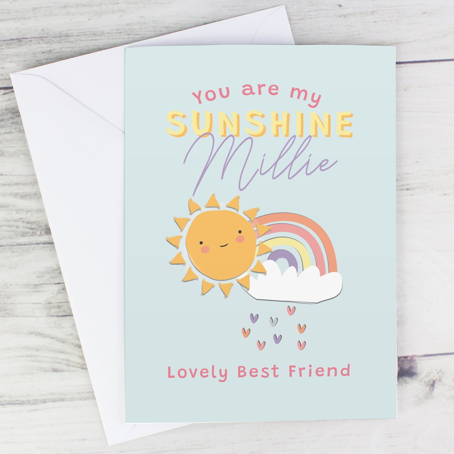 Personalised You Are My Sunshine Card - image 7