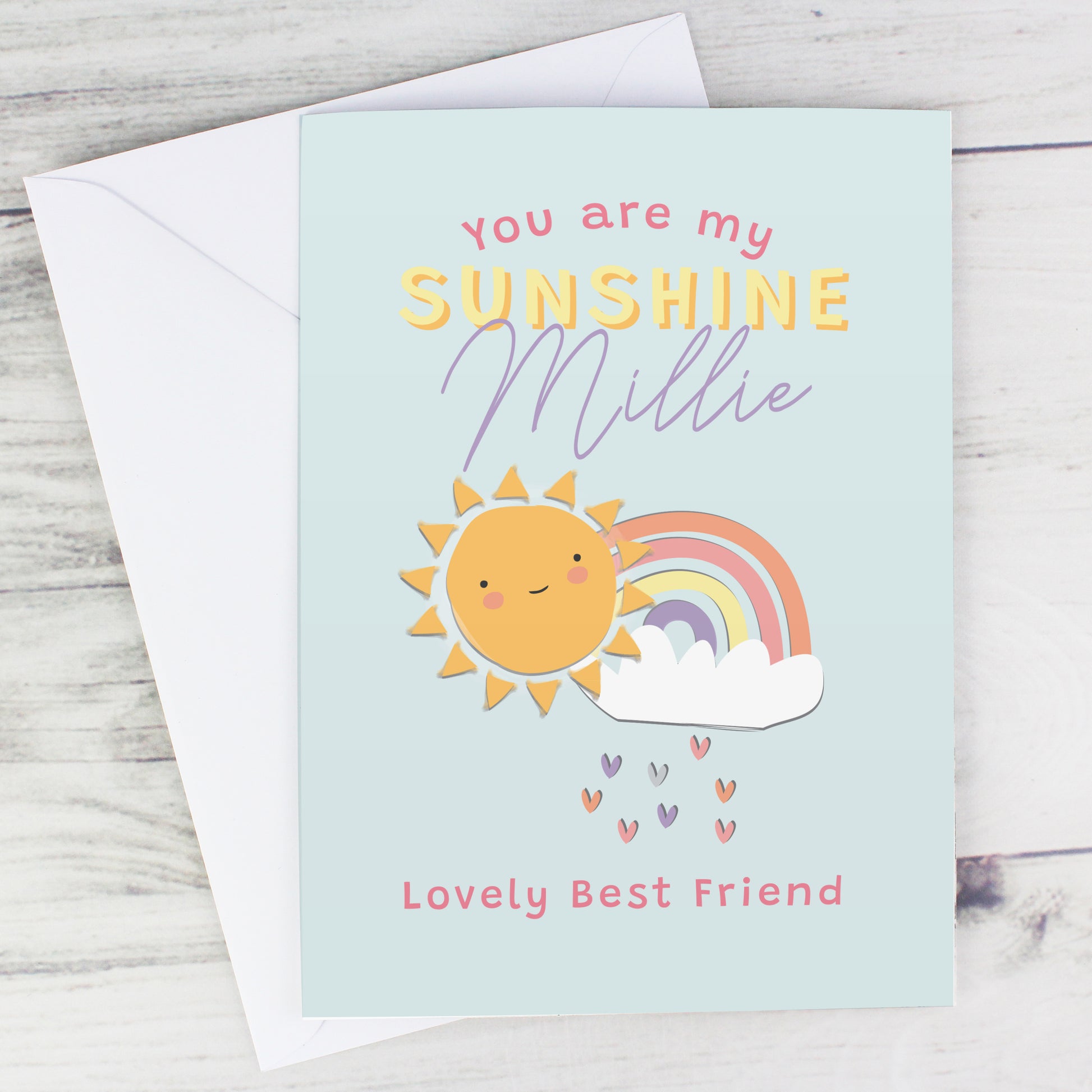Personalised You Are My Sunshine Card - image 7