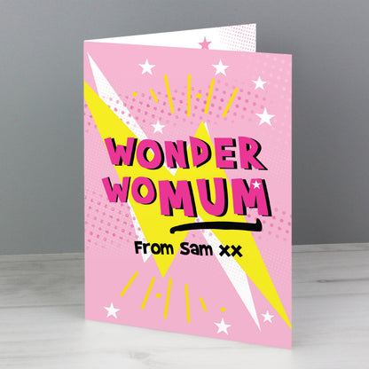 Personalised Wonder WoMum Card - image 4