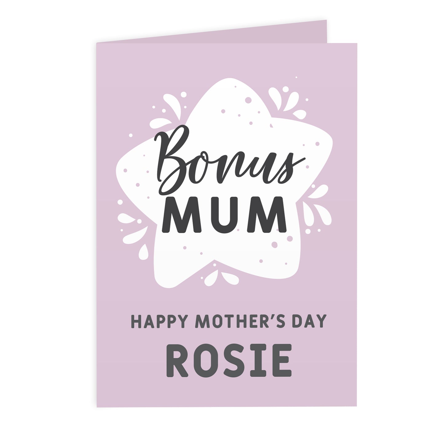 Personalised To My Bonus Mum Card - image 2