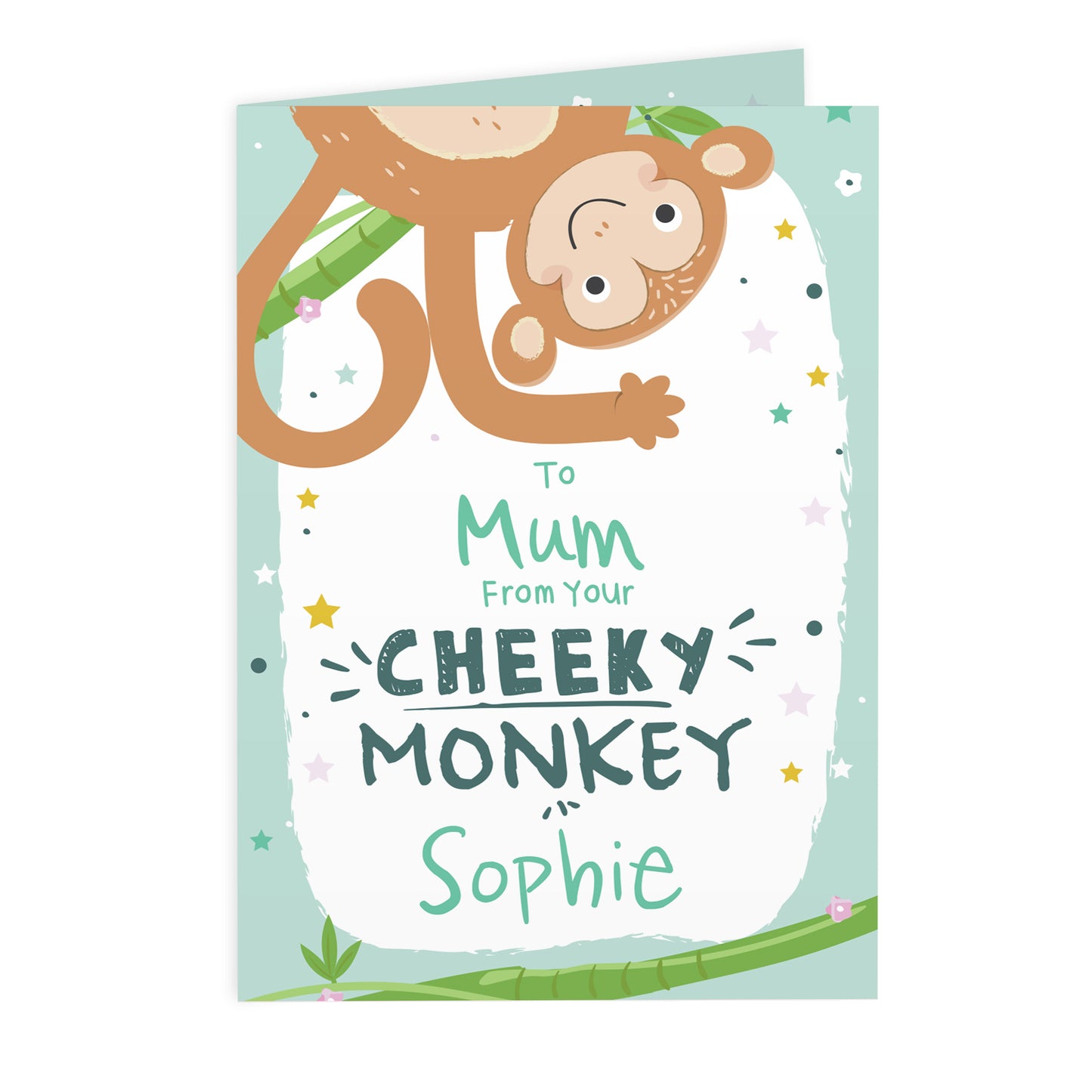 Personalised From Your Cheeky Monkey Card - image 2