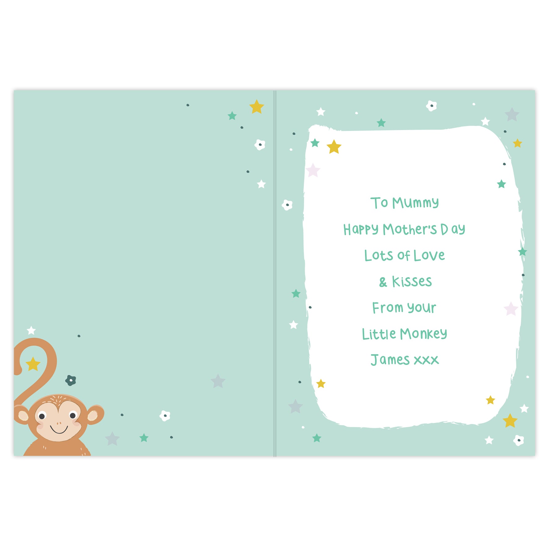 Personalised From Your Cheeky Monkey Card - image 3