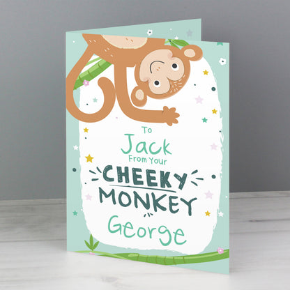 Personalised From Your Cheeky Monkey Card - image 4