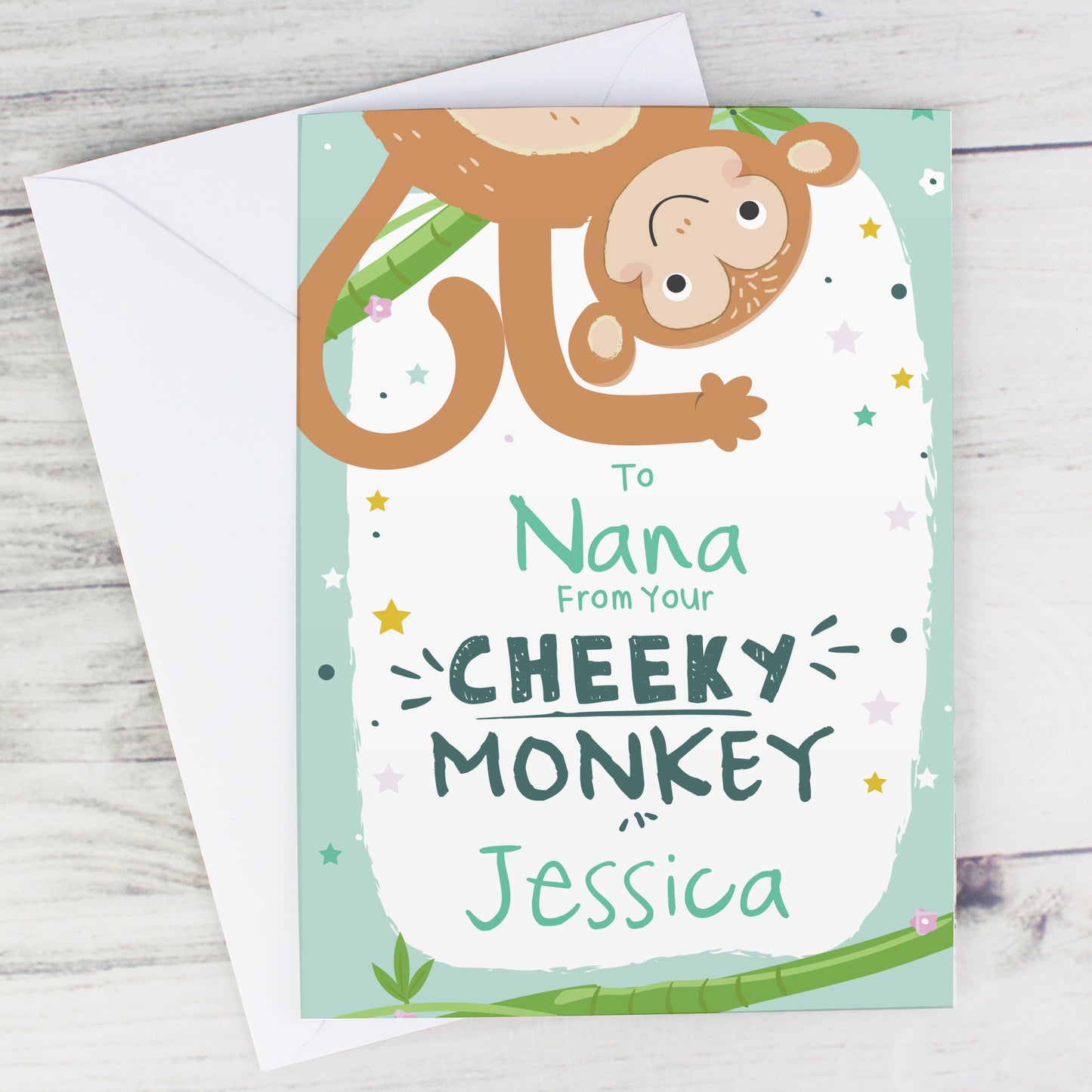 Personalised From Your Cheeky Monkey Card - image 7