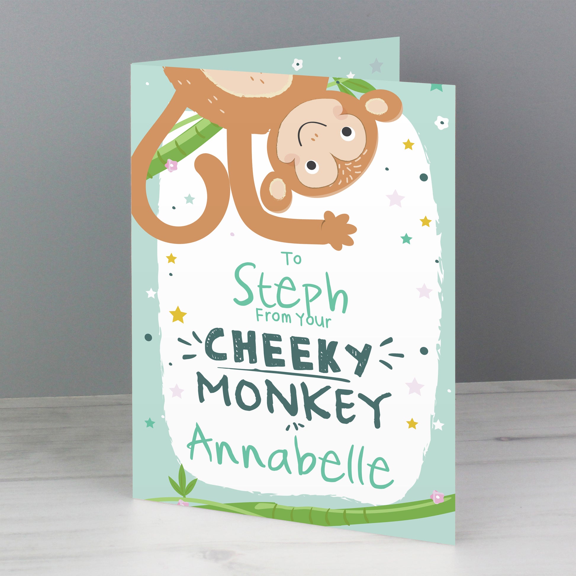 Personalised From Your Cheeky Monkey Card - image 8