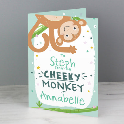 Personalised From Your Cheeky Monkey Card - image 8