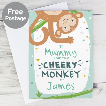 Personalised From Your Cheeky Monkey Card - image 9
