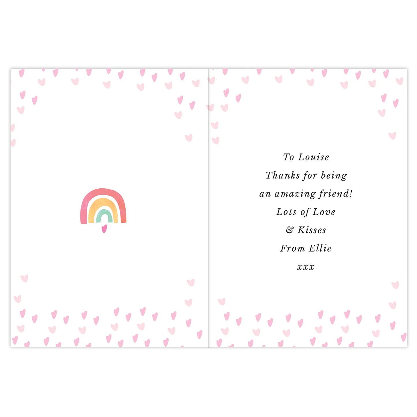 Personalised You Make The World Brighter Rainbow Card - image 6