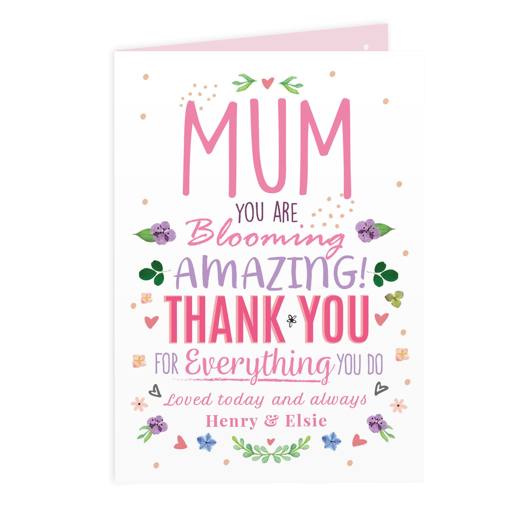 Personalised You Are Blooming Amazing Card - image 2