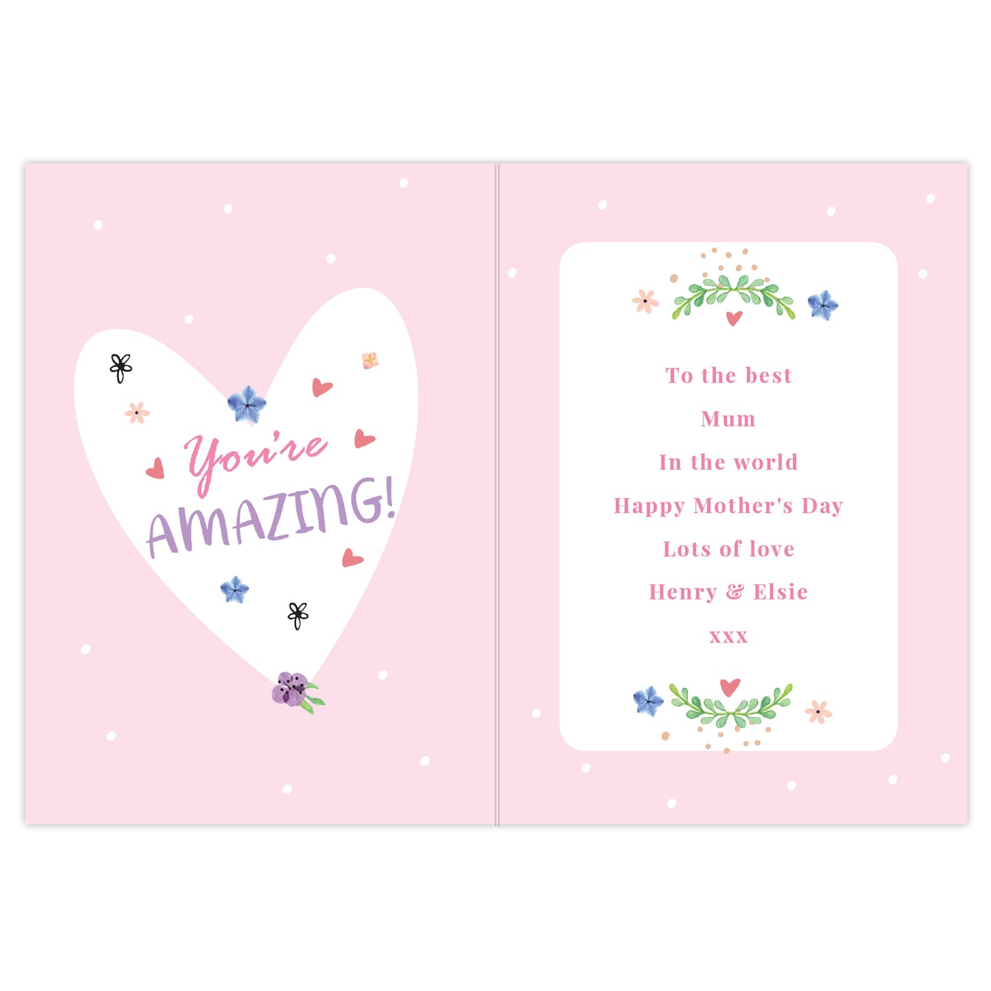 Personalised You Are Blooming Amazing Card - image 3