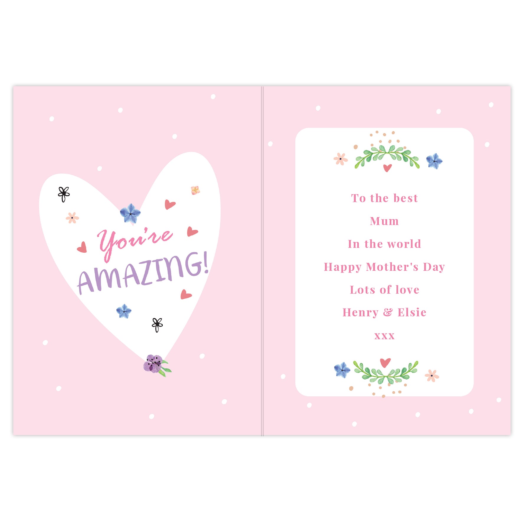 Personalised You Are Blooming Amazing Card - image 3