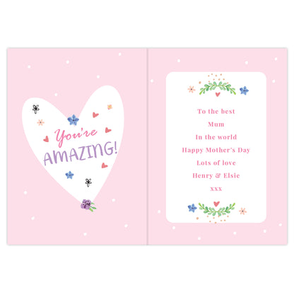 Personalised You Are Blooming Amazing Card - image 3