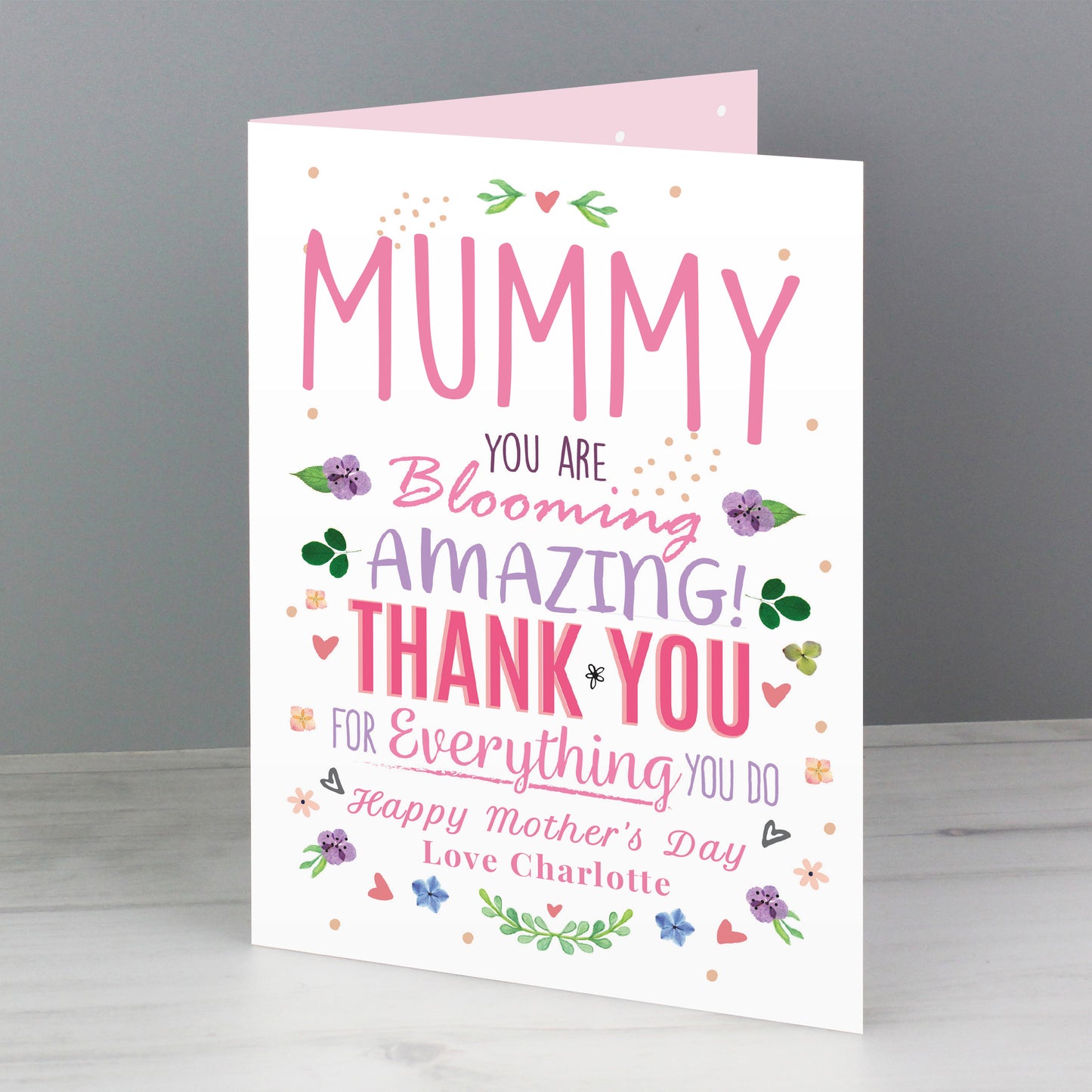 Personalised You Are Blooming Amazing Card - image 4
