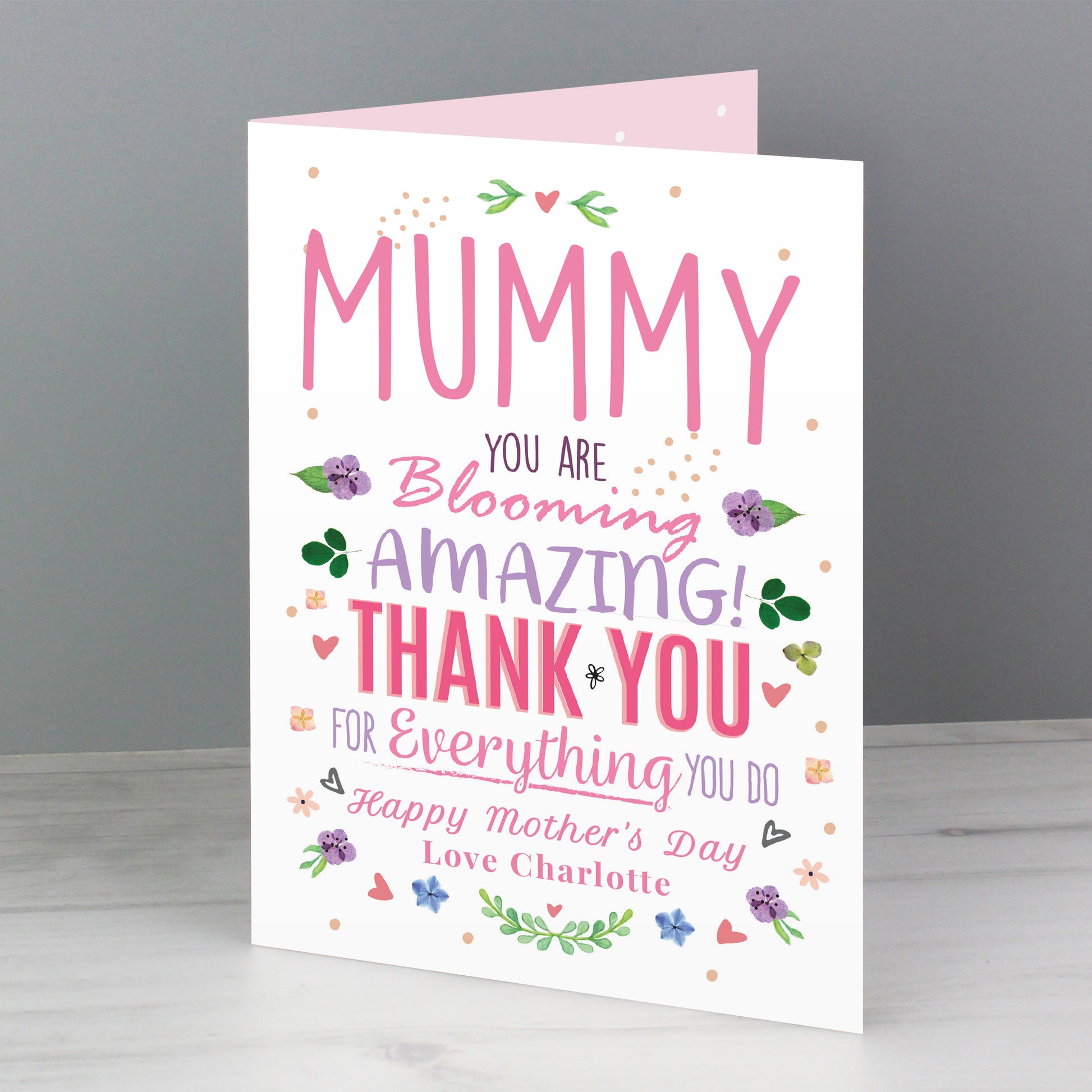 Personalised You Are Blooming Amazing Card - image 4