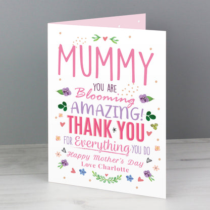 Personalised You Are Blooming Amazing Card - image 4