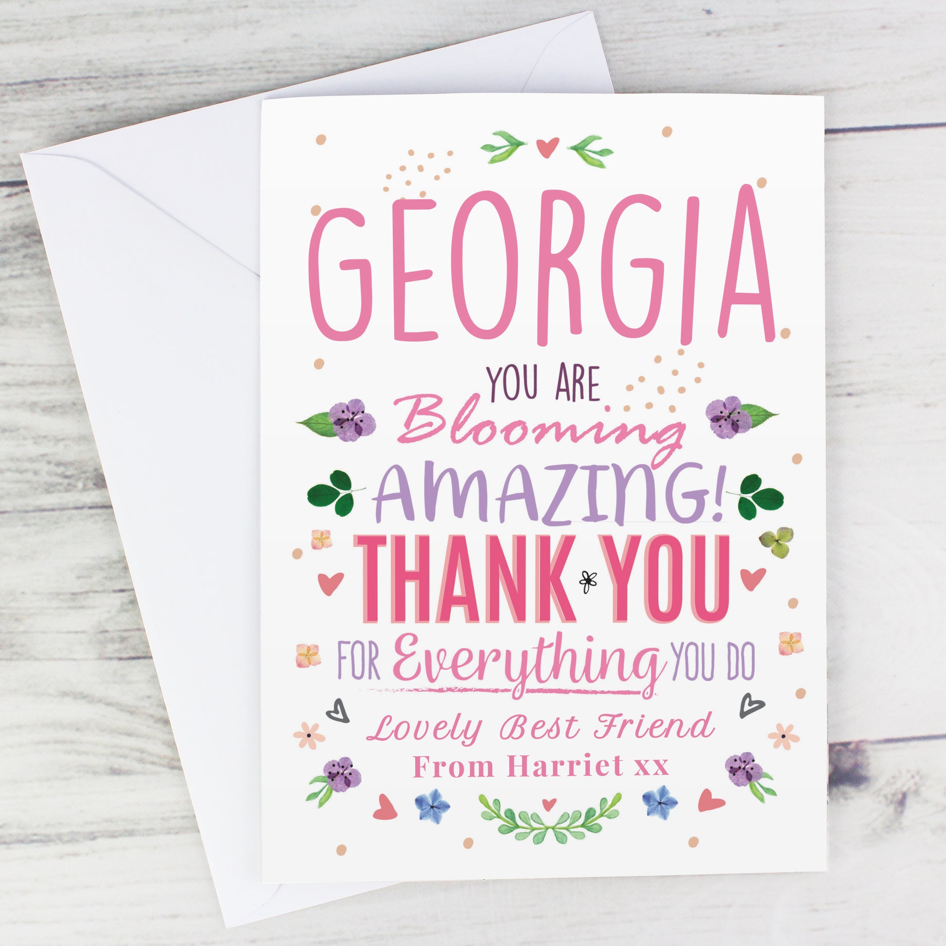 Personalised You Are Blooming Amazing Card - image 7