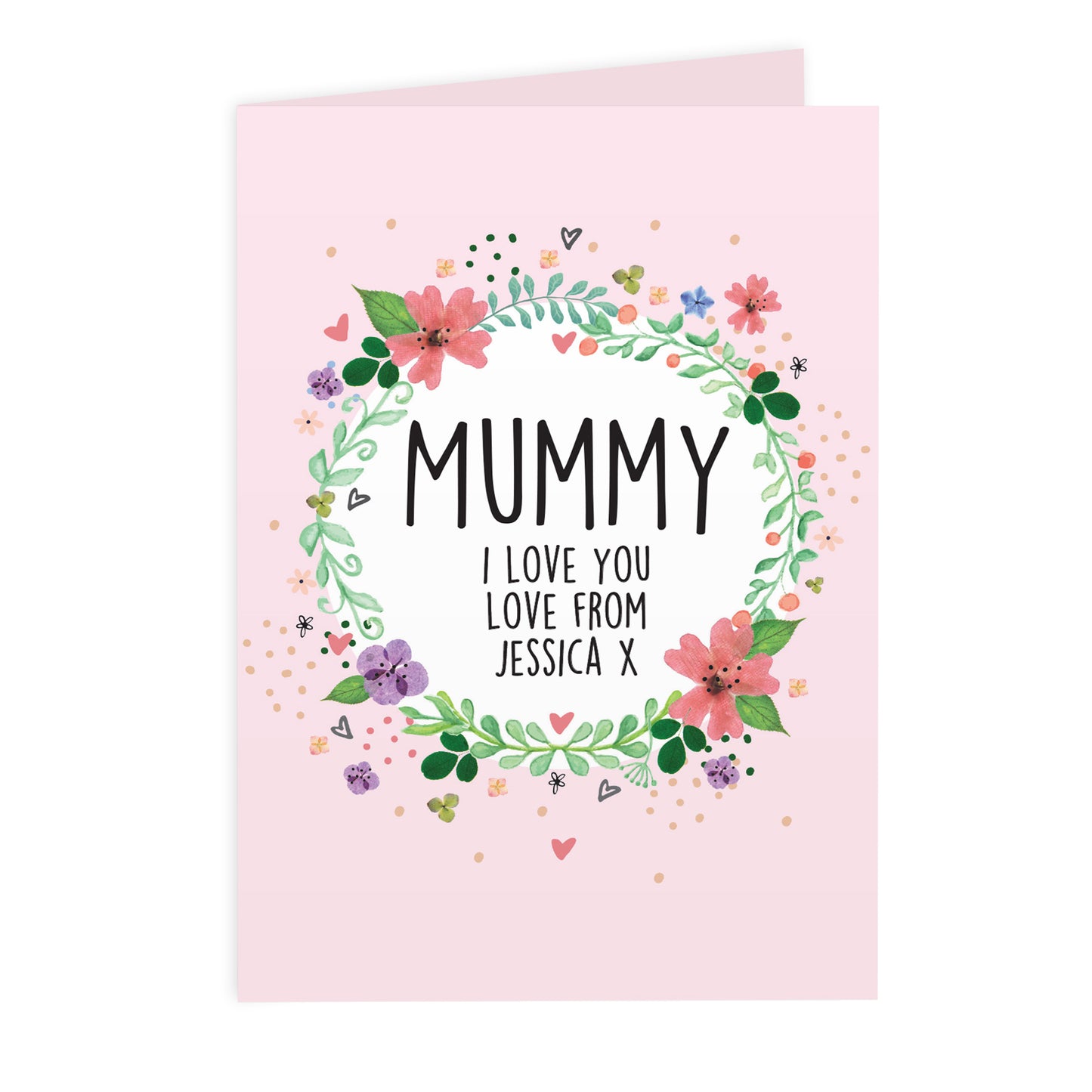 Personalised Floral Card - image 2