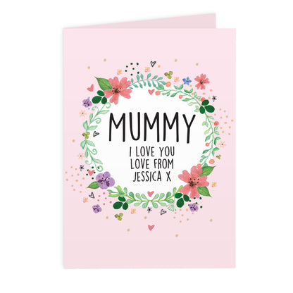 Personalised Floral Card - image 2