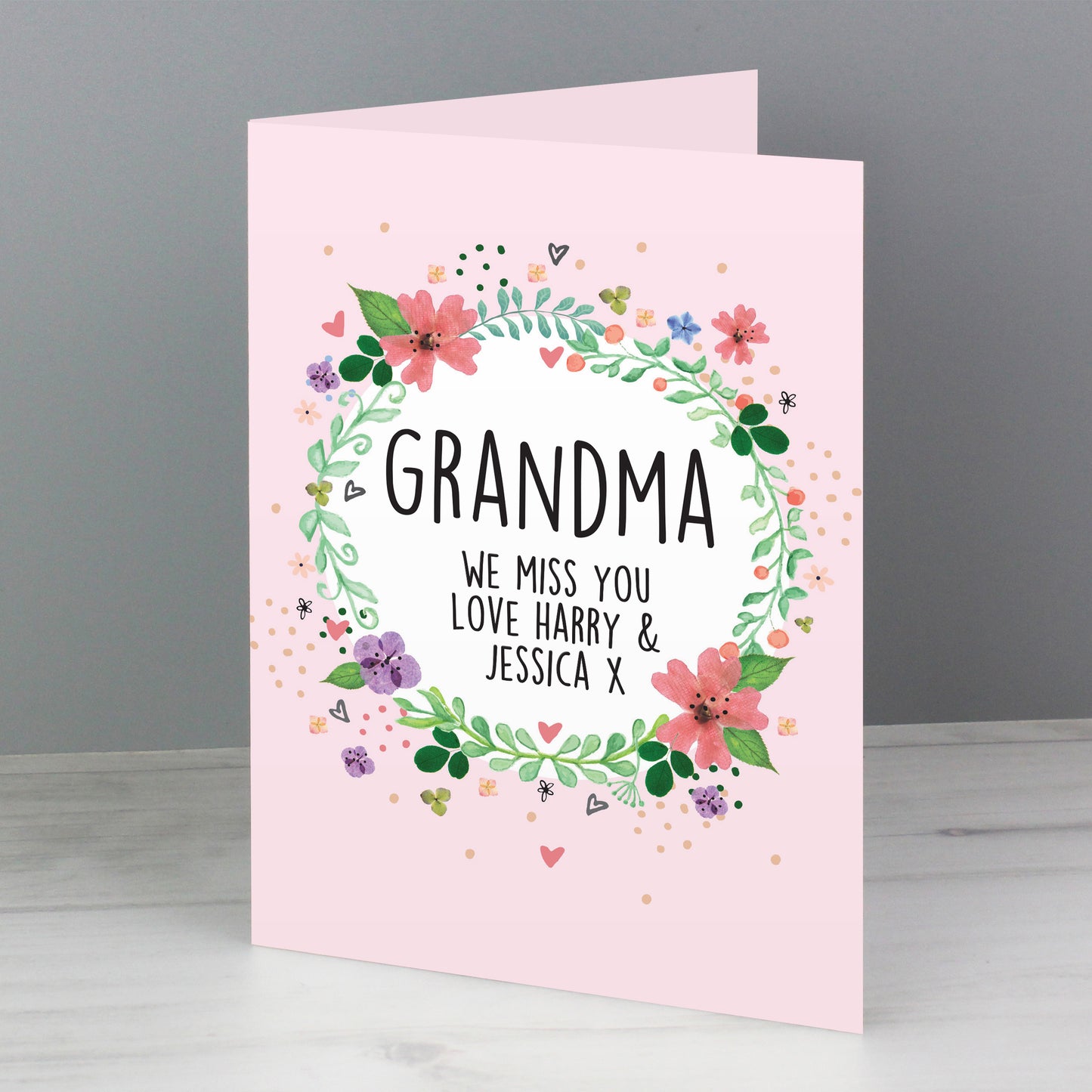 Personalised Floral Card - image 5