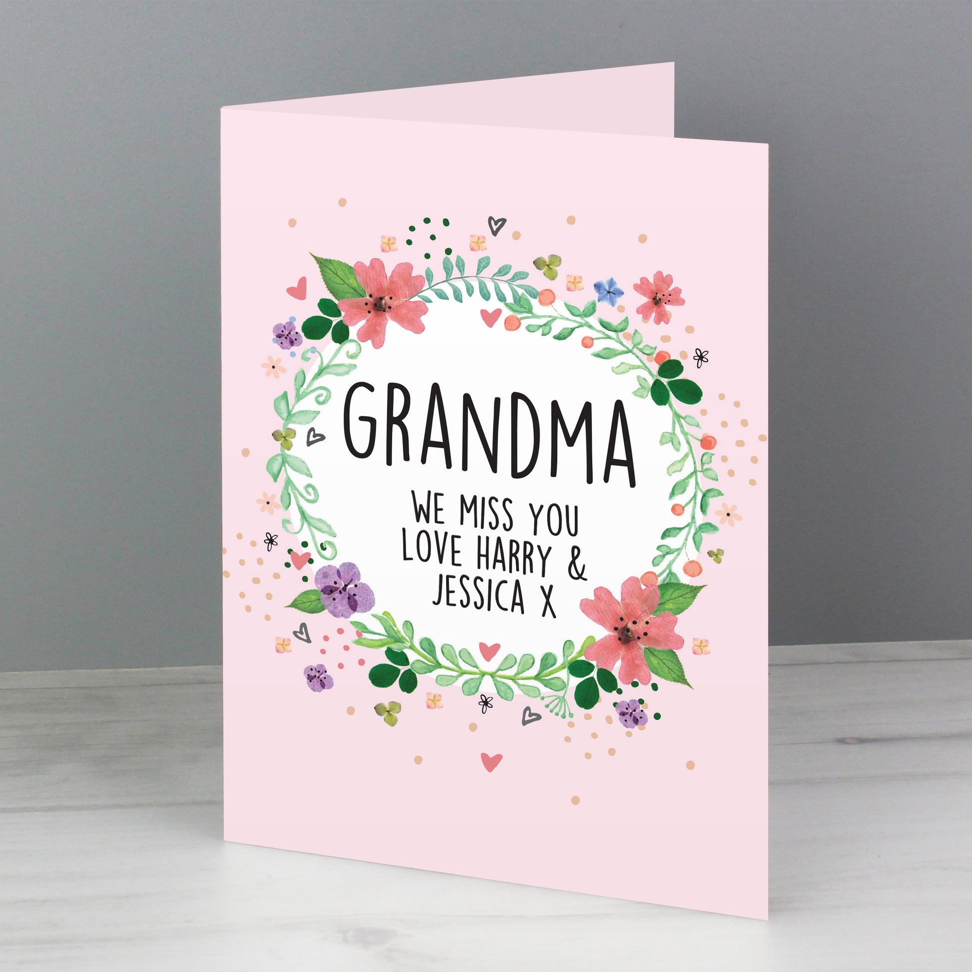Personalised Floral Card - image 5