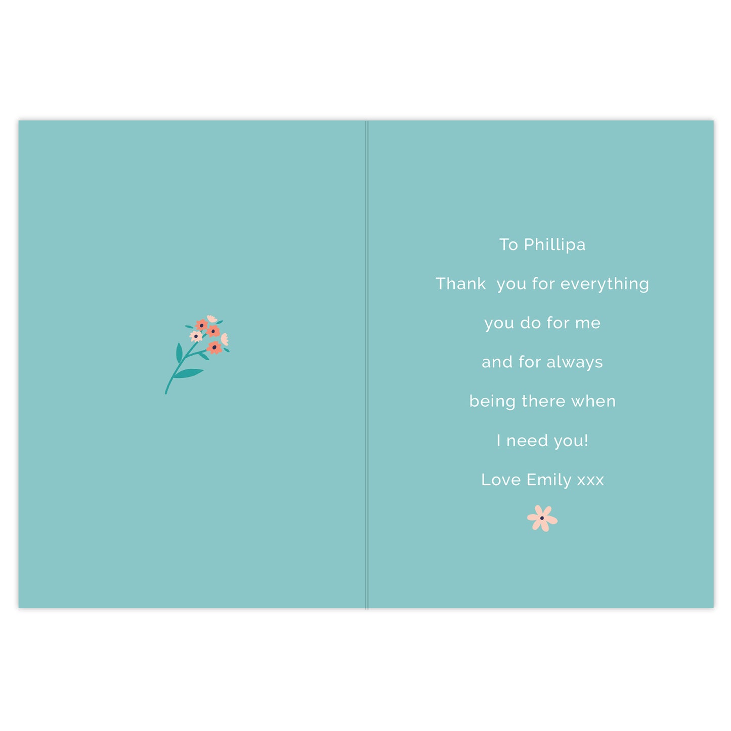 Personalised You're Like A Mum To Me Card - image 3