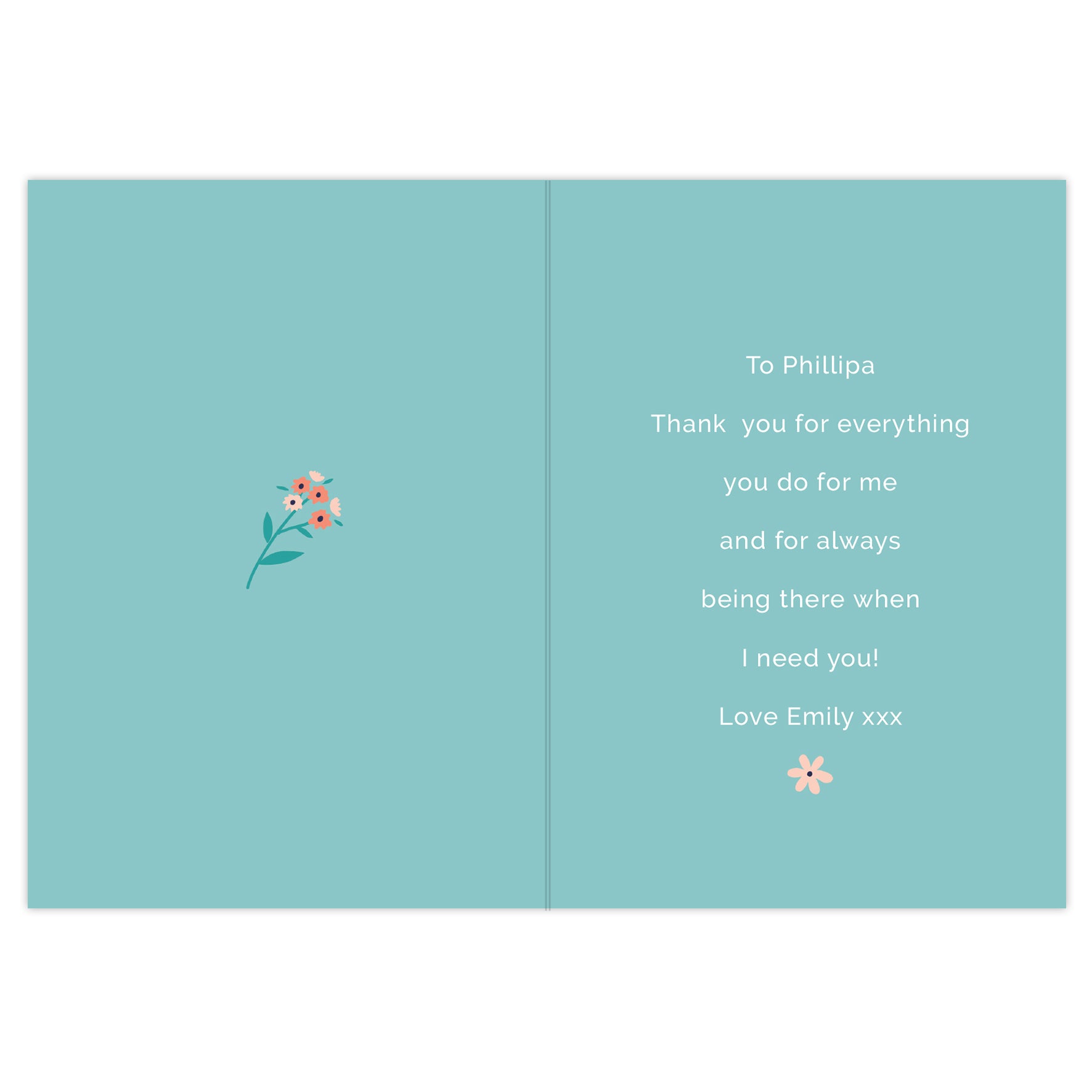 Personalised You're Like A Mum To Me Card - image 3