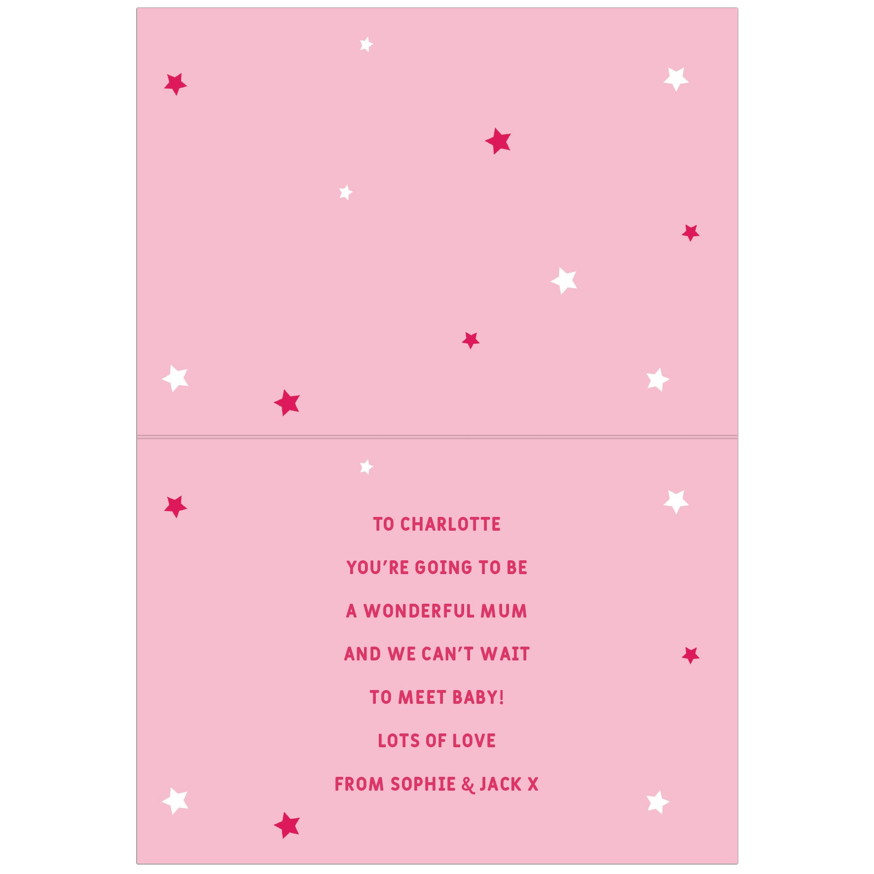 Personalised Yummy Scrummy Mummy To Be Card - image 3