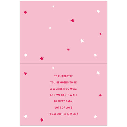 Personalised Yummy Scrummy Mummy To Be Card - image 3
