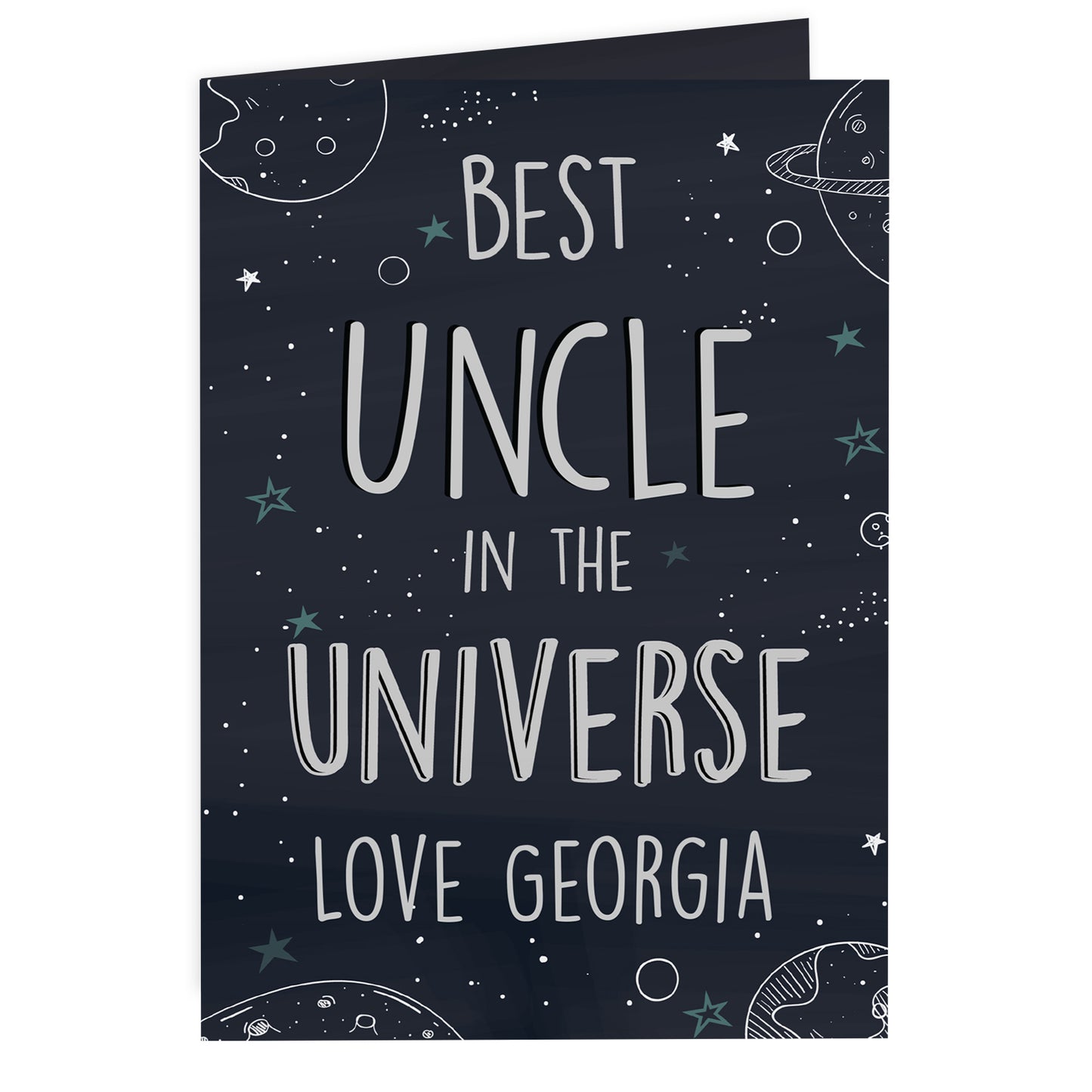 Personalised Best... In The Universe Card - image 4