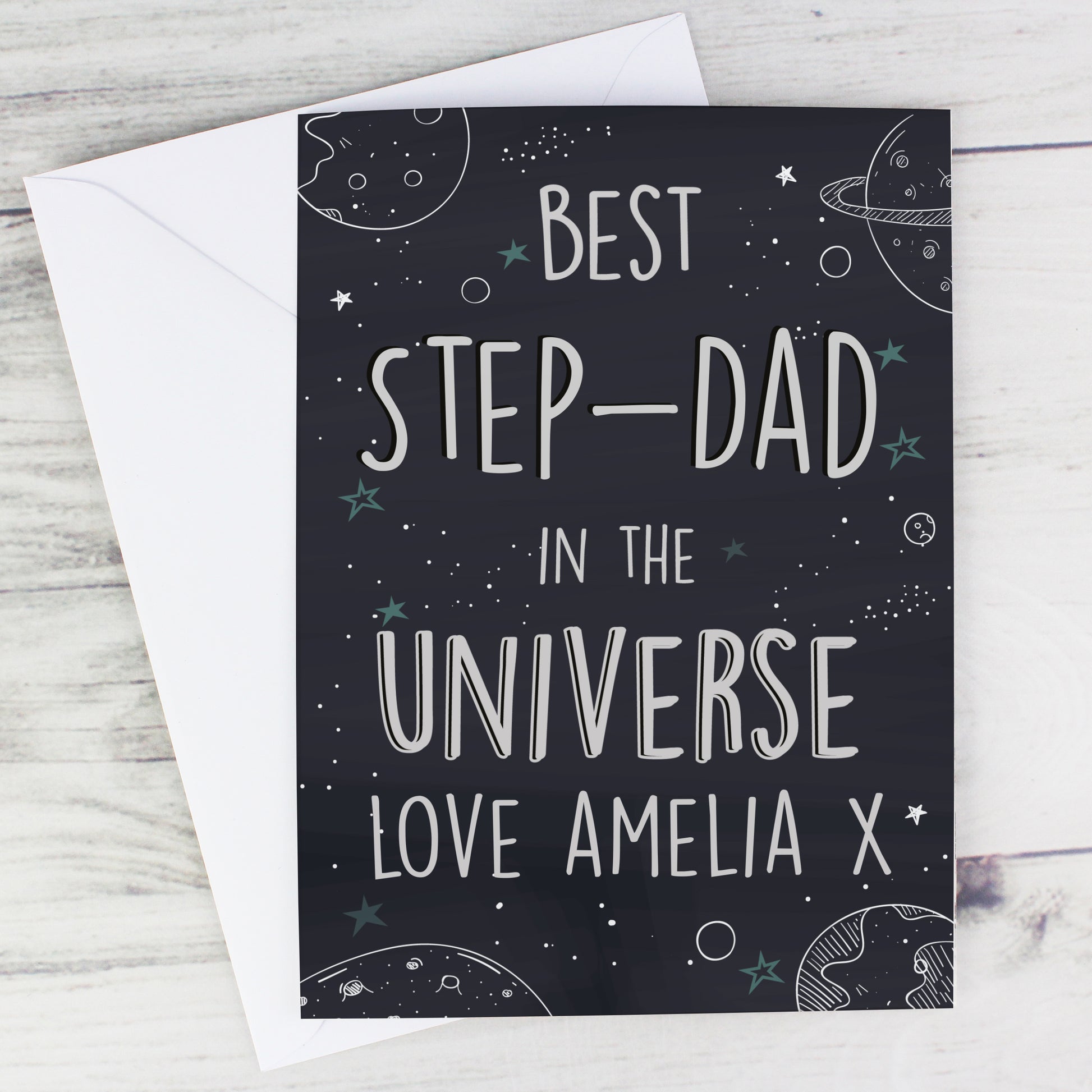 Personalised Best... In The Universe Card - image 5