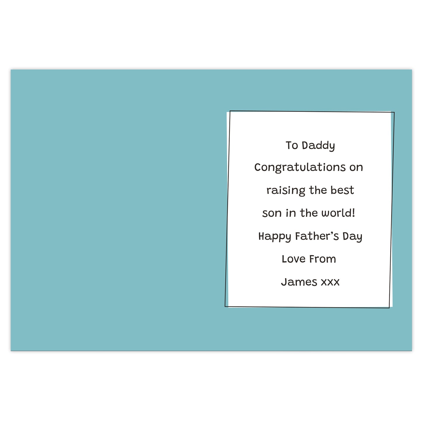 Personalised Well Done Dad... Card - image 2